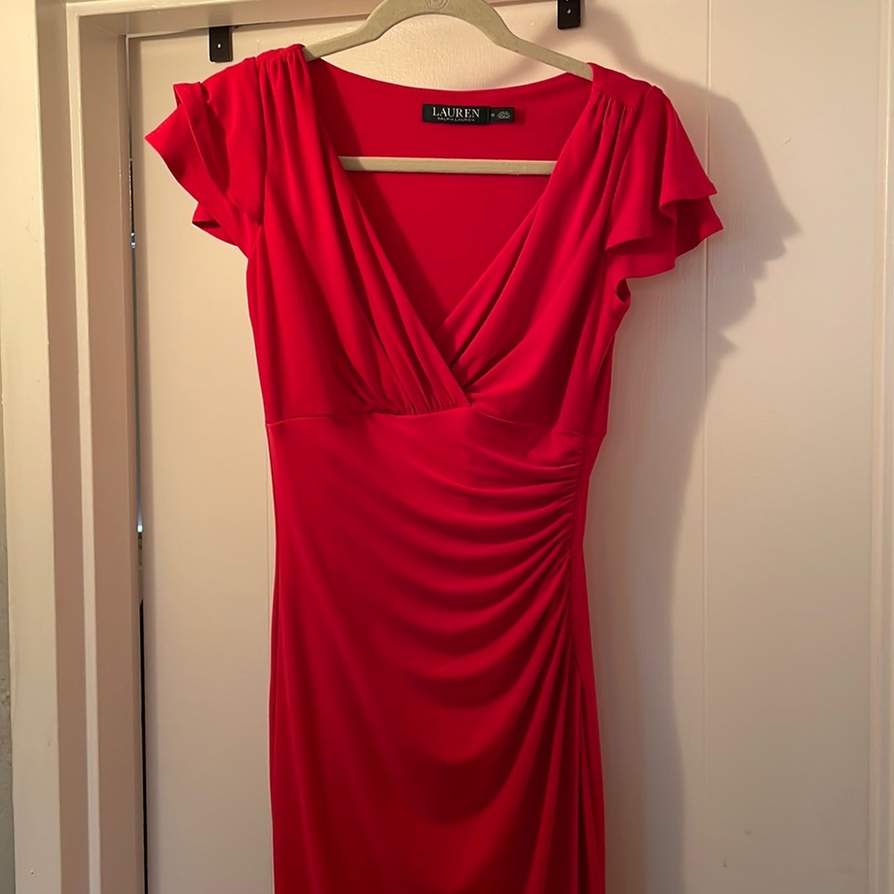 Ralph Lauren Red Dress